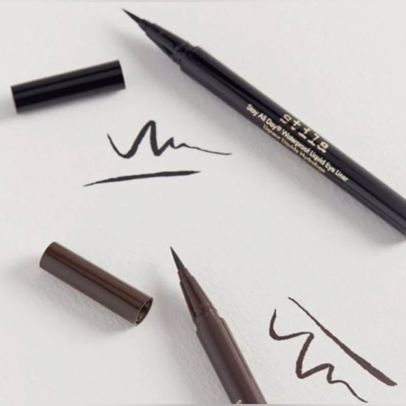 Stila Liquid Eye Liner Duo - Black and Brown - Picture 1 of 3